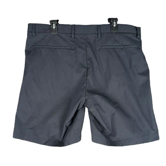 Theory NWT Men’s 38 Zaine Shorts Eclipse Mutli 7” Cotton Blend Casual Preppy - Picture 2 of 16